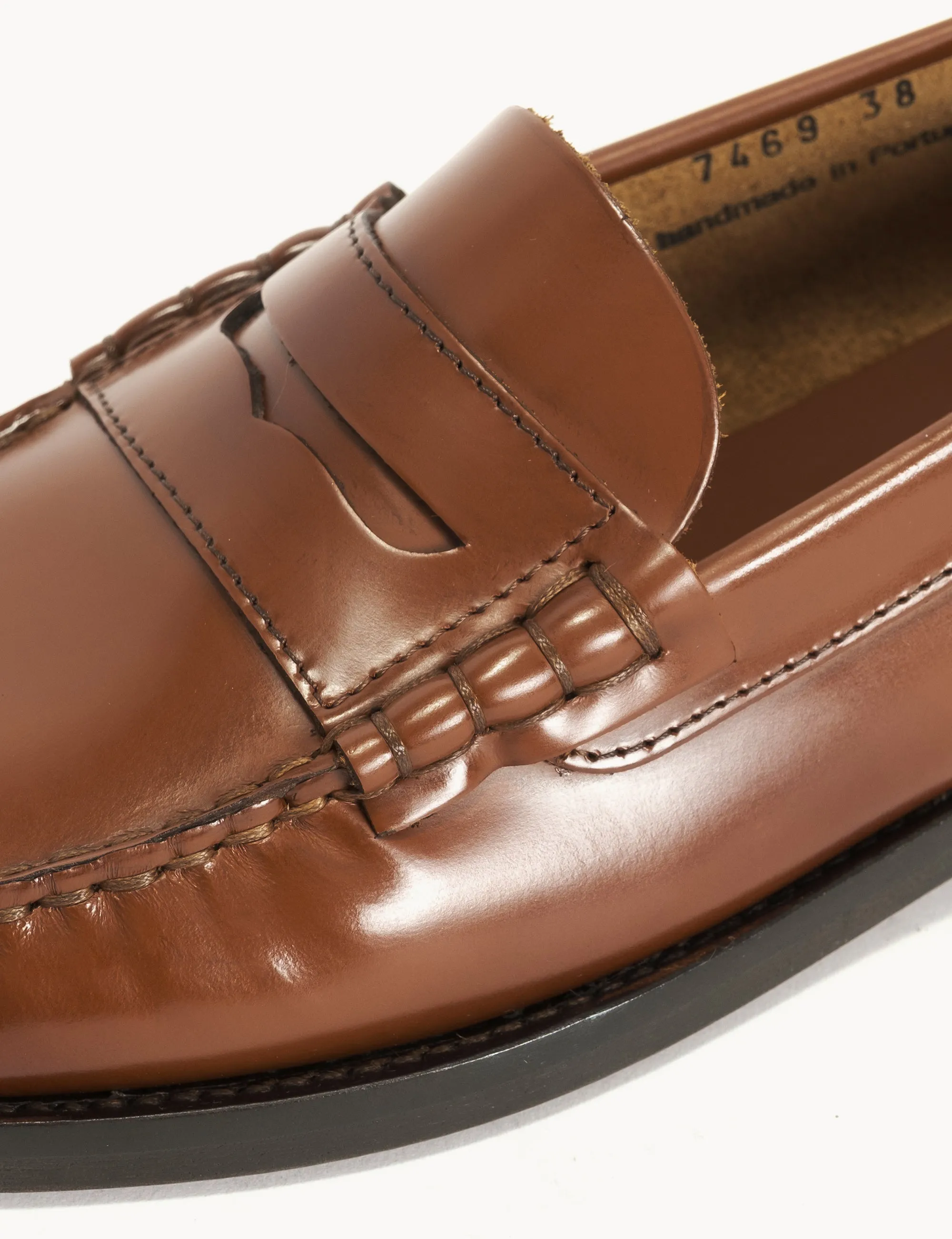 PENNY LOAFER IN HAZELNUT POLIDO LEATHER sold by DICO Copenhangen product image thumbnail 5