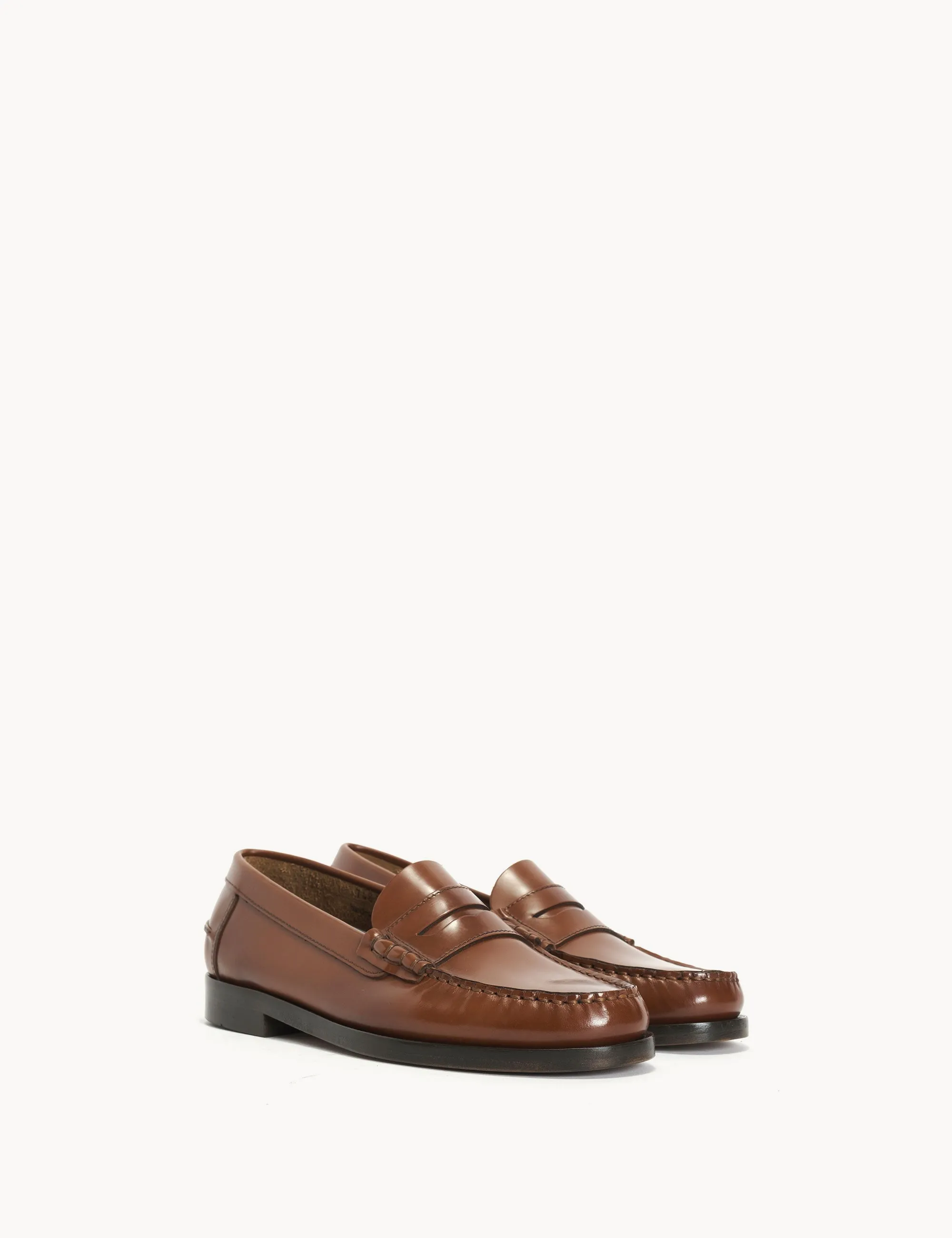 PENNY LOAFER IN HAZELNUT POLIDO LEATHER sold by DICO Copenhangen product image thumbnail 2