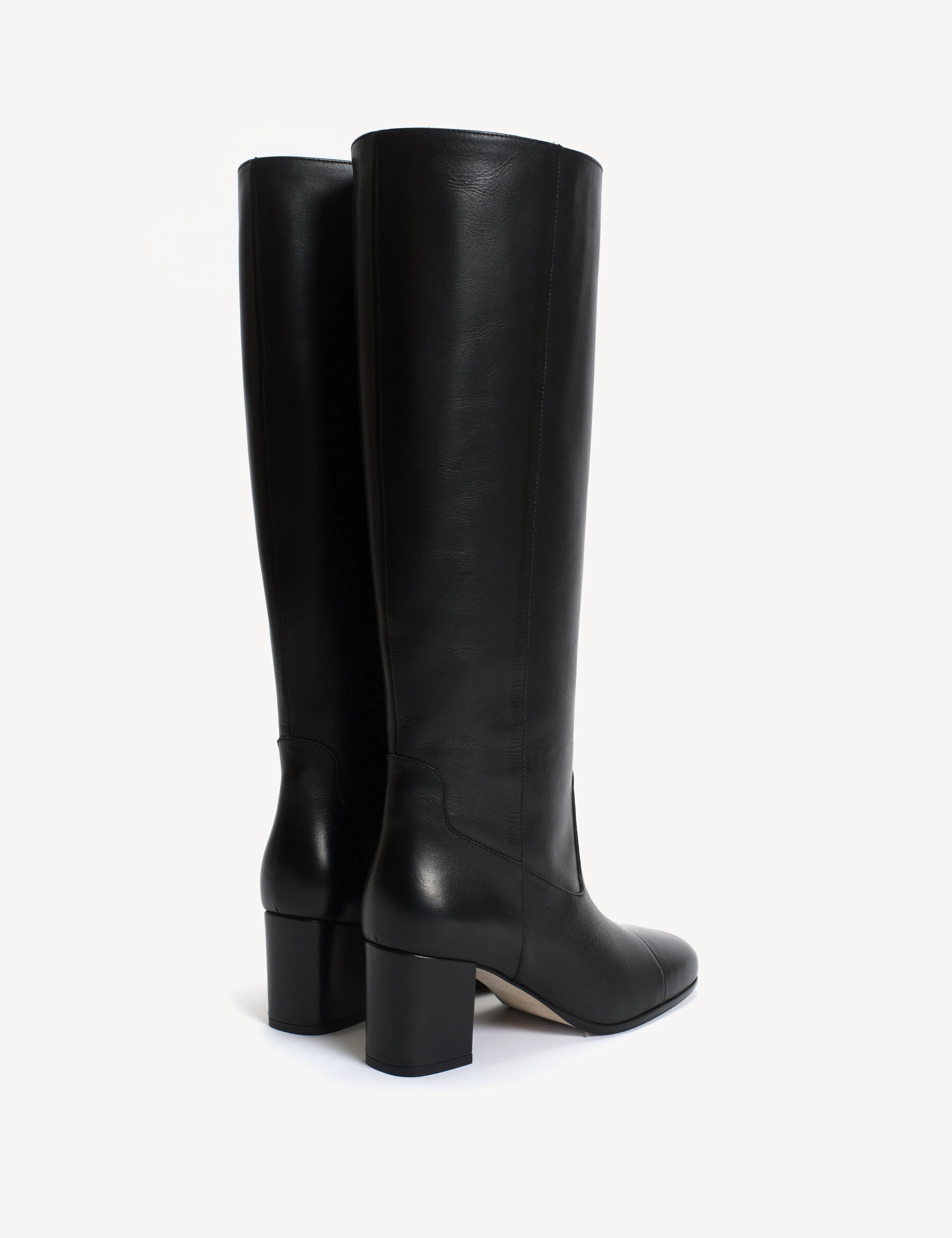 May Boot High In Black Calfskin sold by DICO Copenhangen product image thumbnail 3