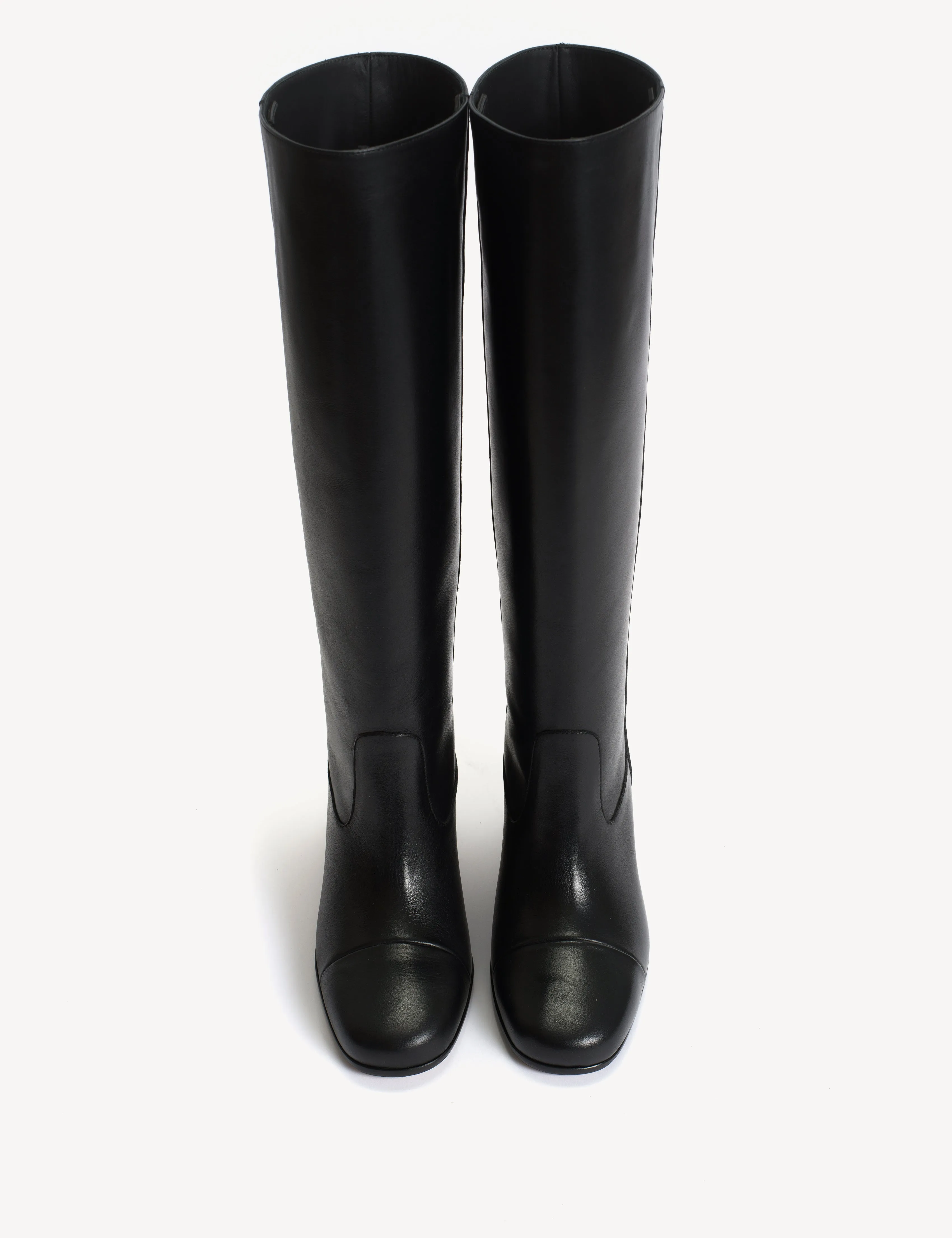 May Boot High In Black Calfskin sold by DICO Copenhangen product image thumbnail 4