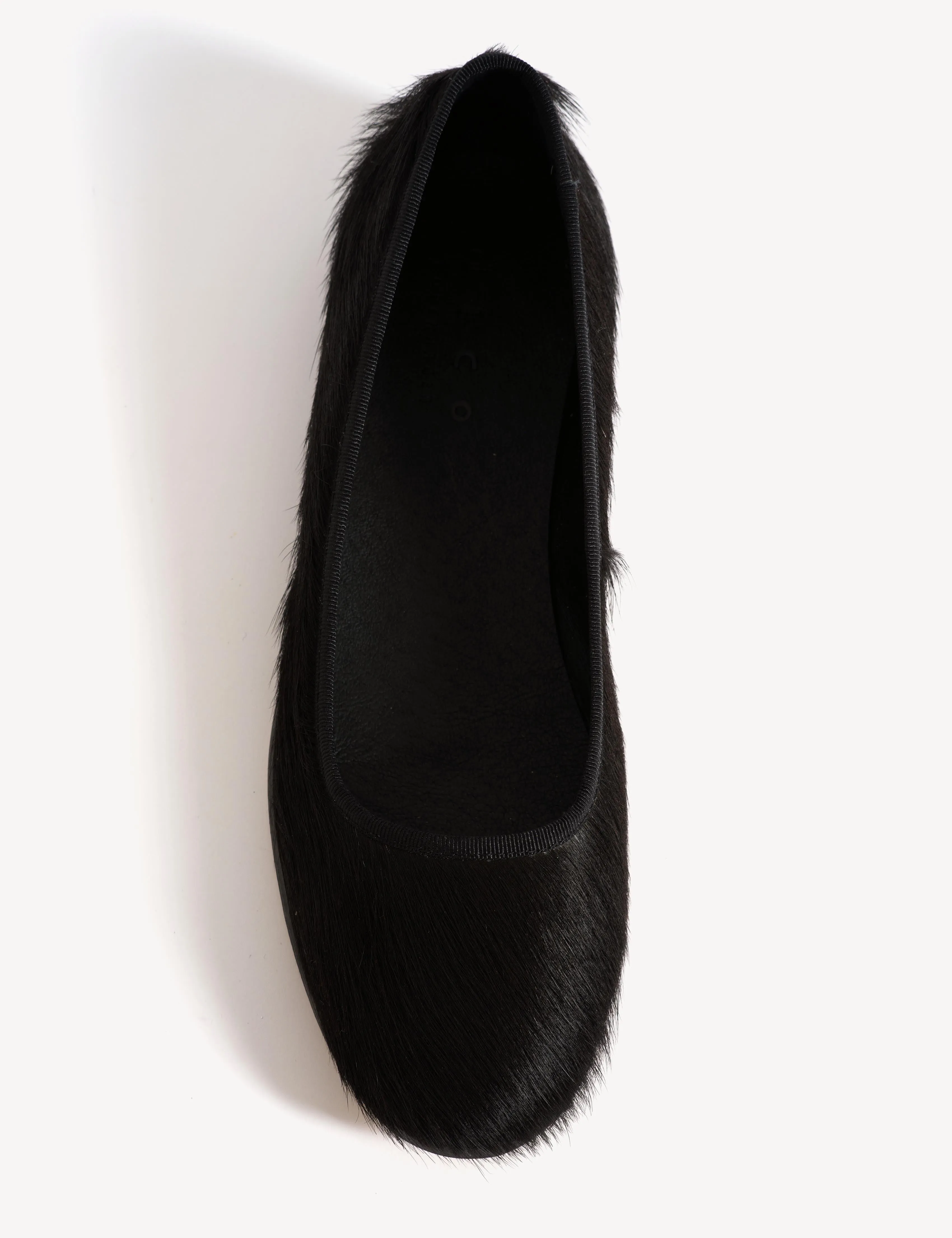 Mari Flats In Black Cow Fur sold by DICO Copenhangen product image thumbnail 5