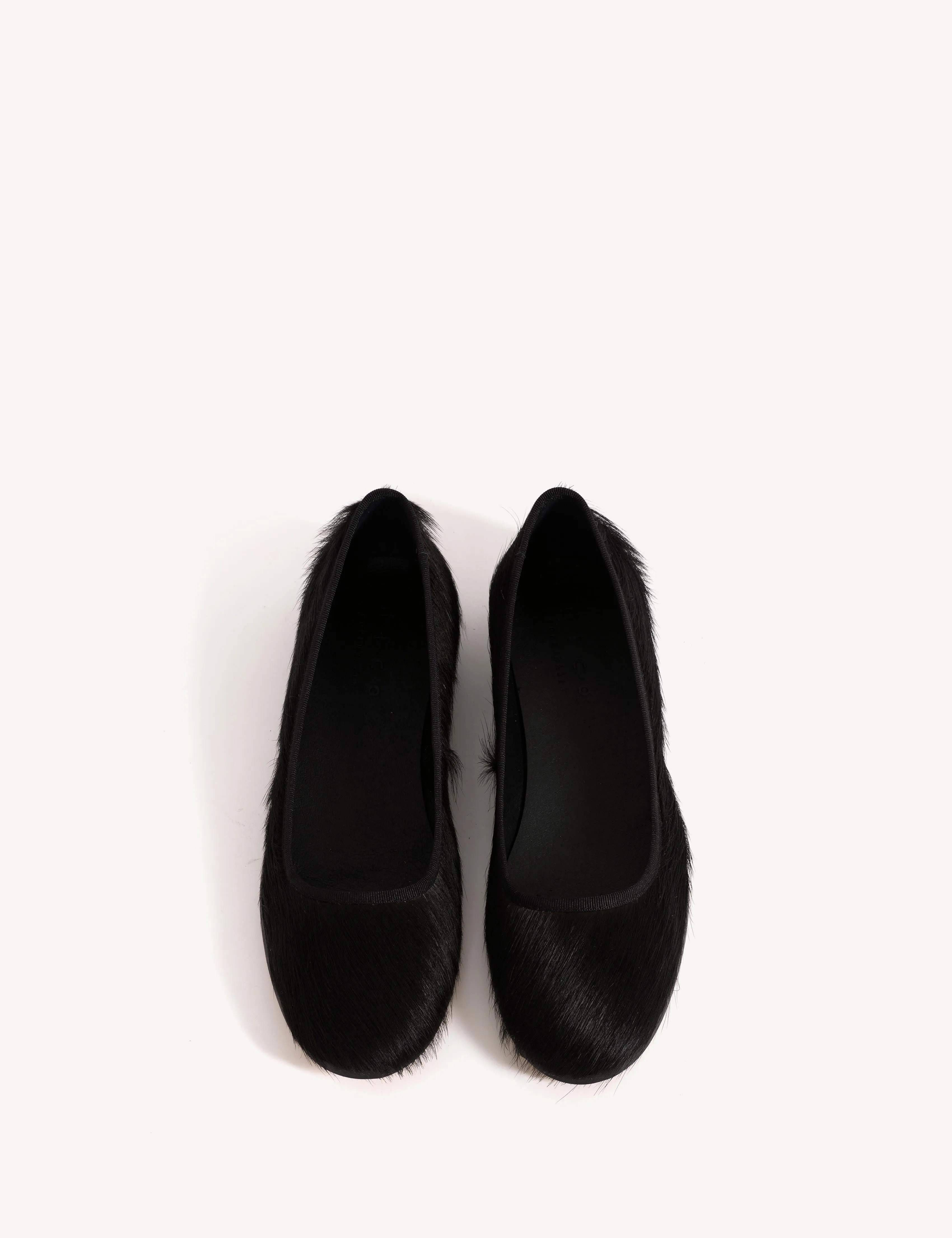 Mari Flats In Black Cow Fur sold by DICO Copenhangen product image thumbnail 4