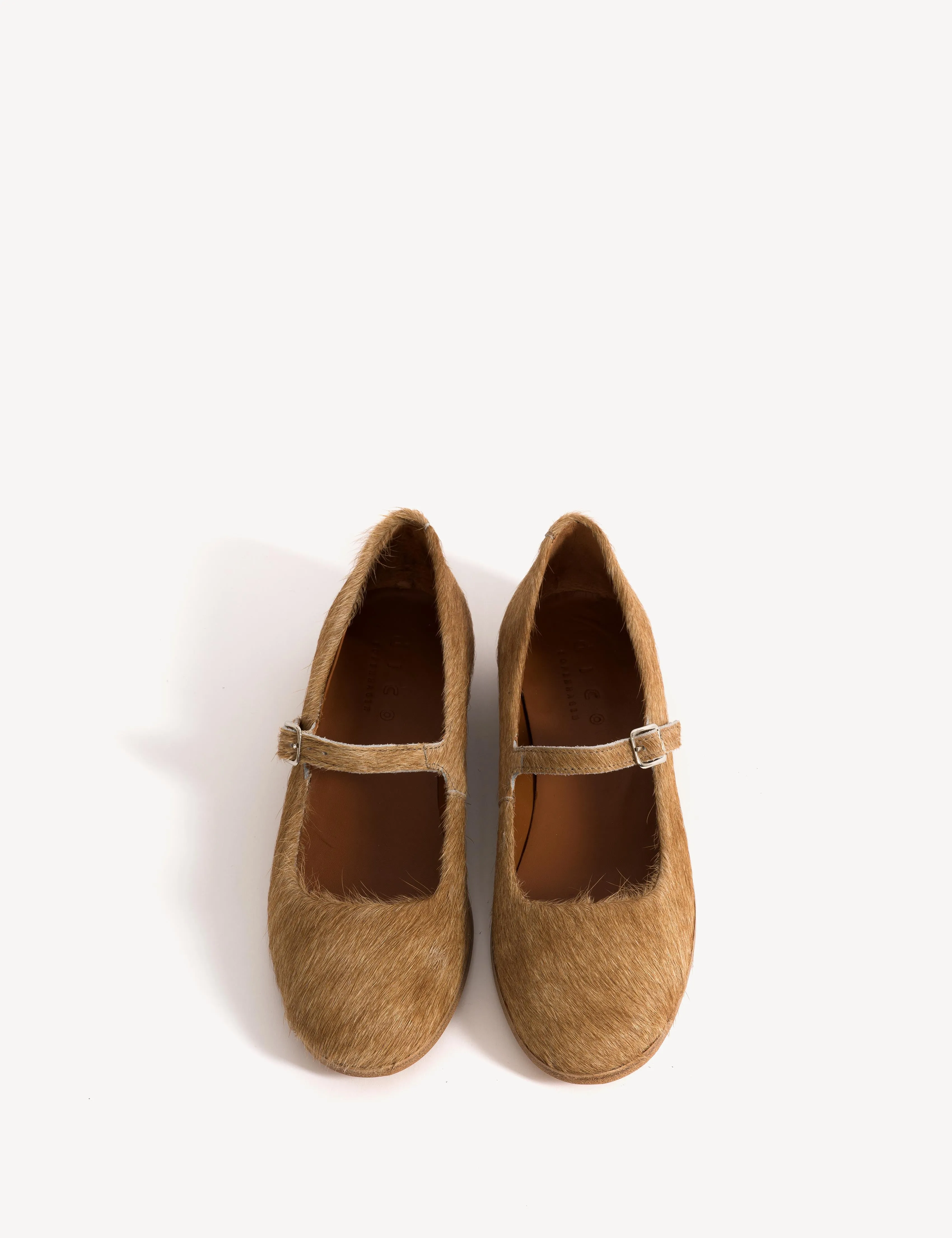Ines Flats In Beige Shades Cow Fur sold by DICO Copenhangen product image thumbnail 4
