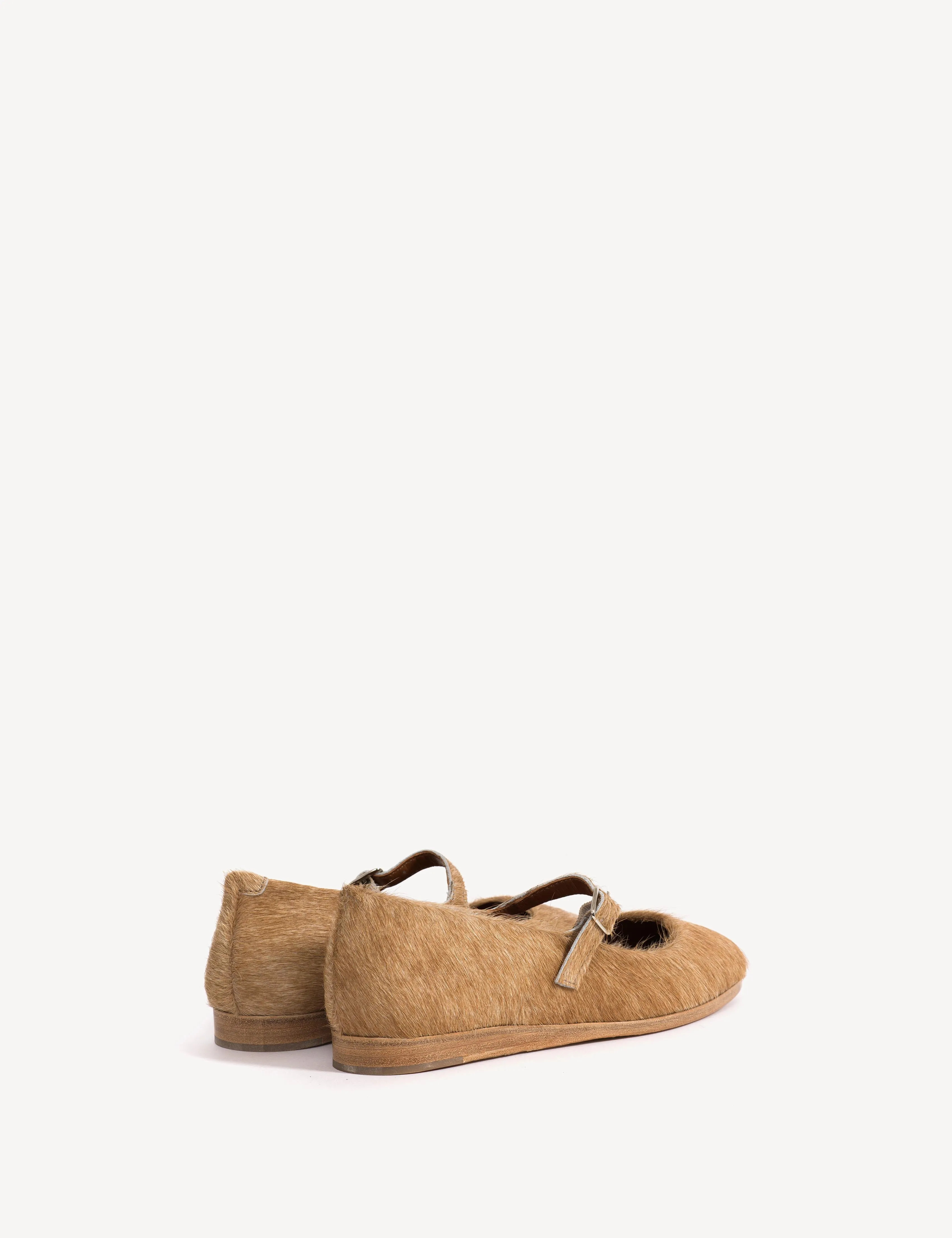 Ines Flats In Beige Shades Cow Fur sold by DICO Copenhangen product image thumbnail 3