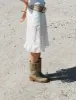 Julia Gaucho Boot In Green Escovado Leather sold by DICO Copenhangen