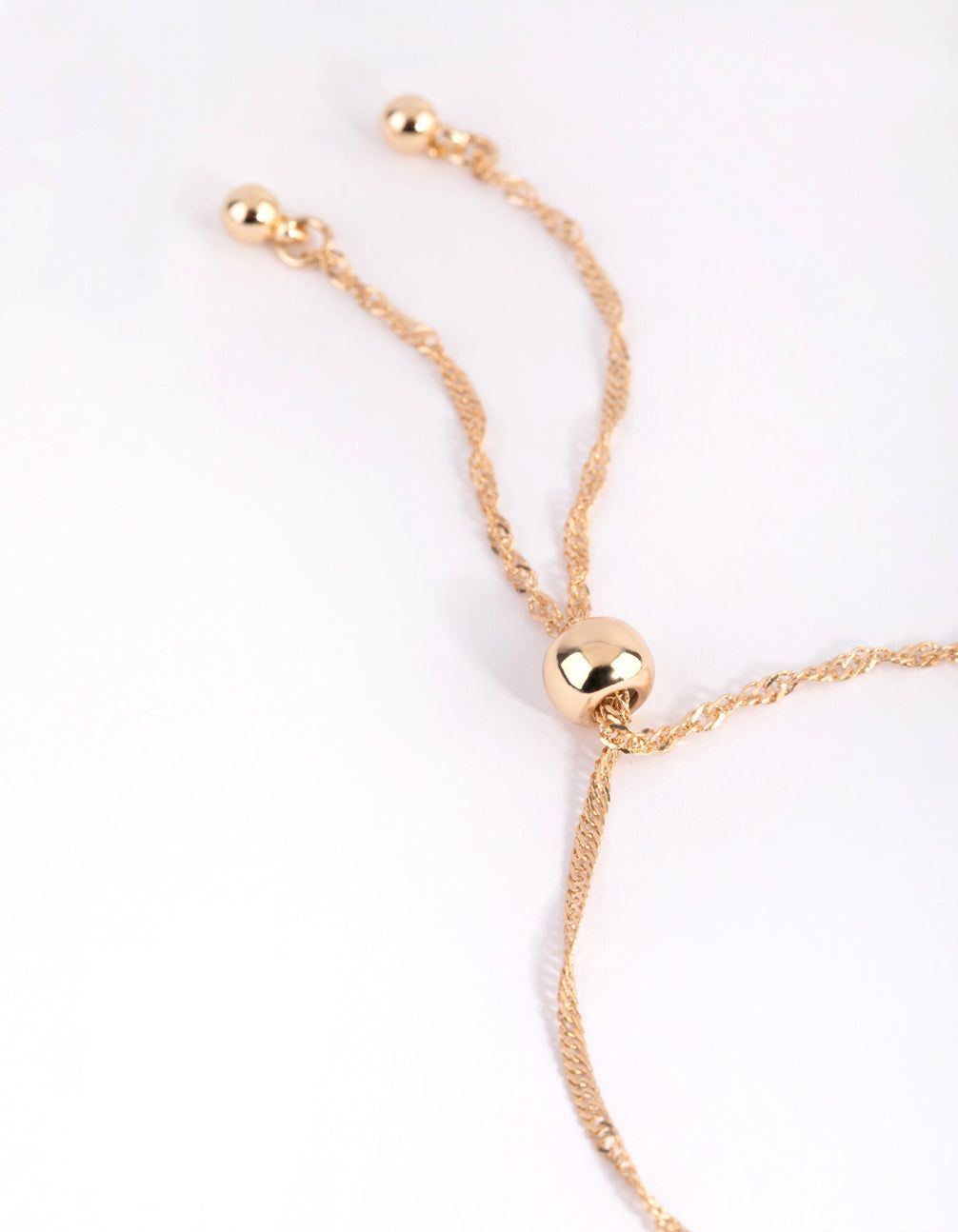 Gold Singapore Ring Hand Chain sold by lovisa product image thumbnail 4