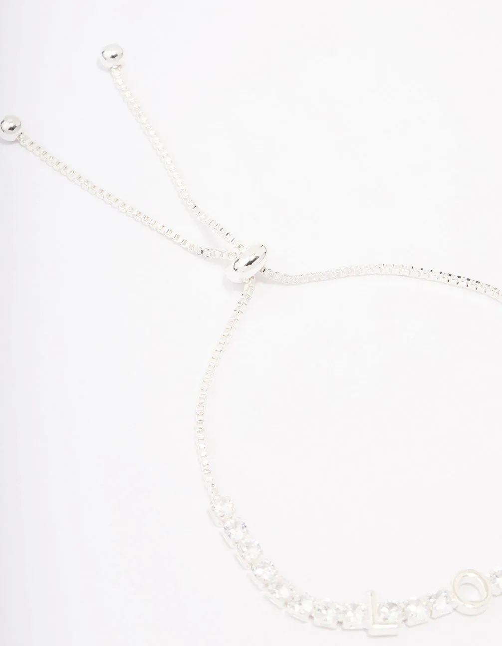 Silver Cubic Zirconia Love Bracelet sold by lovisa product image thumbnail 3