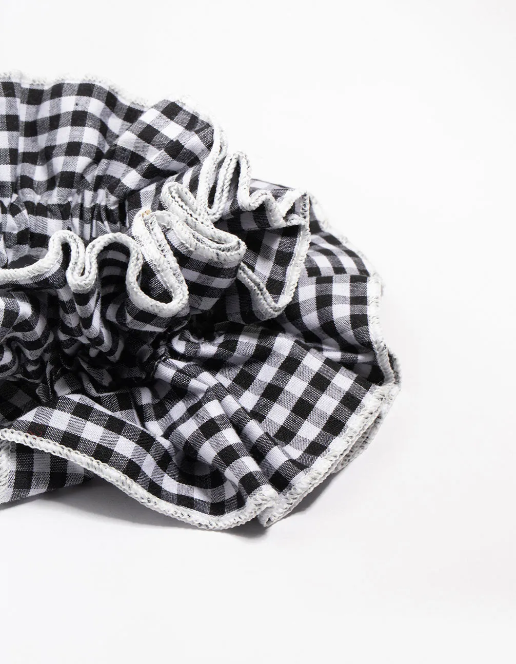 Gingham Fabric Layered Scrunchie sold by lovisa product image thumbnail 2