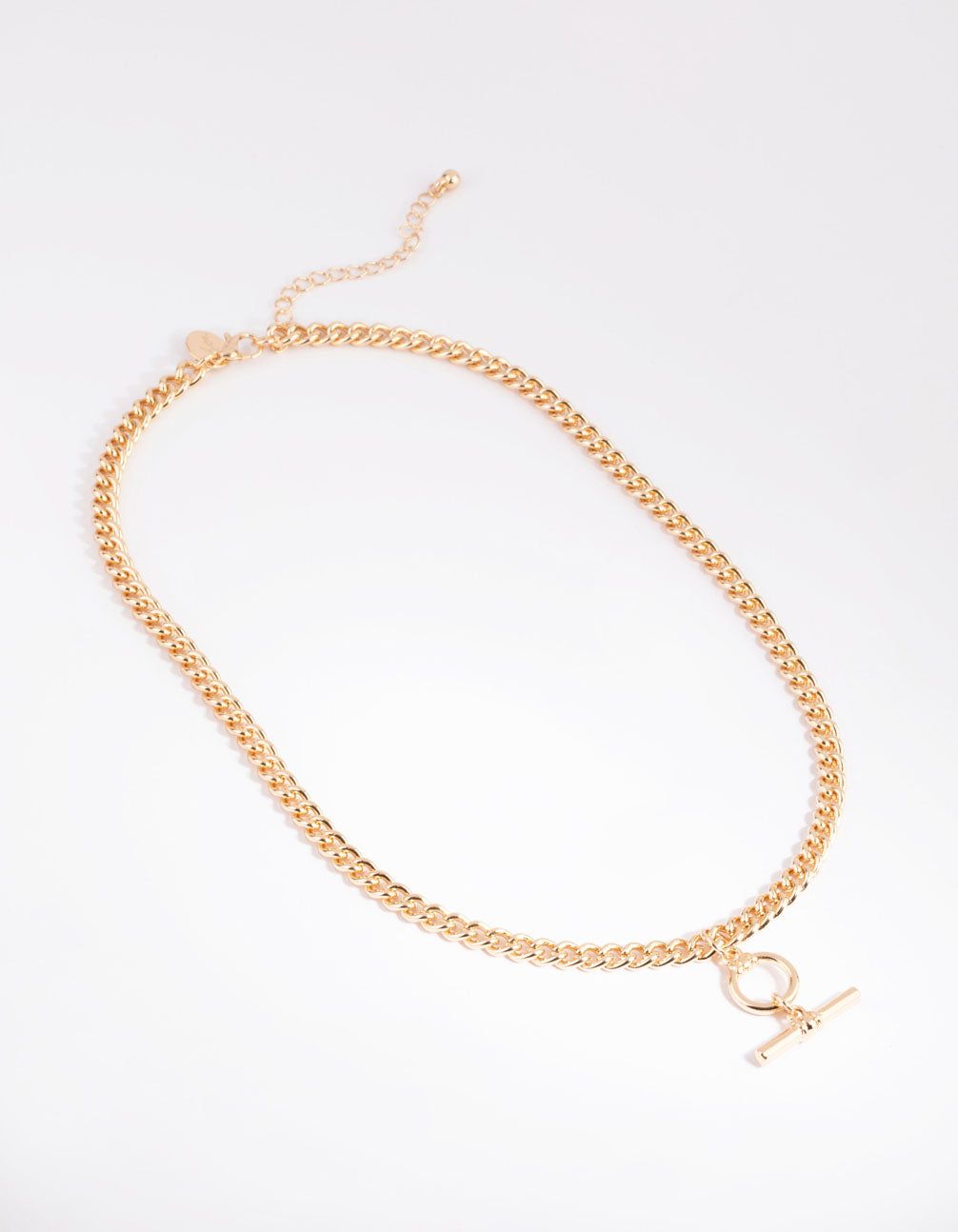Gold Bar & Circle Necklace sold by lovisa product image thumbnail 3