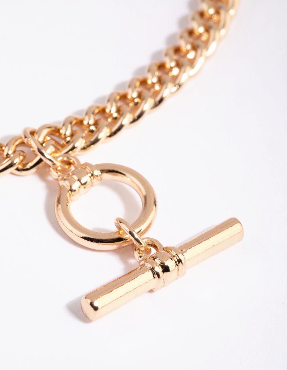 Gold Bar & Circle Necklace sold by lovisa product image thumbnail 4