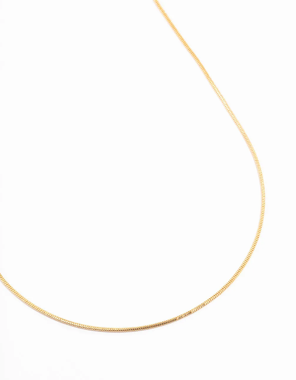 Gold Box Chain Necklace sold by lovisa