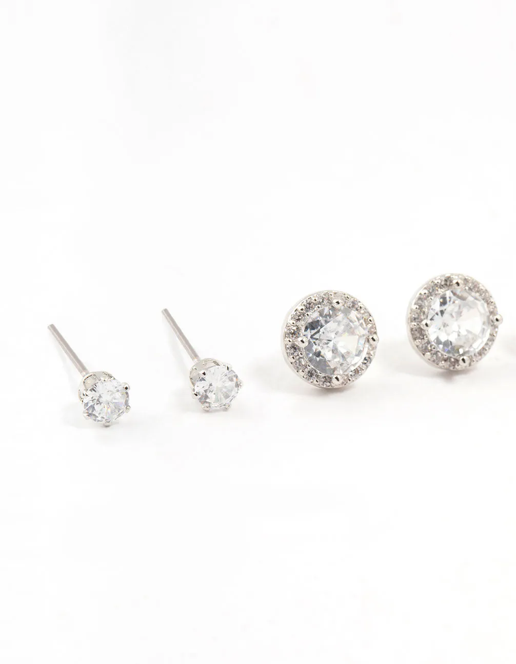 Multiple Cubic Zirconia Ant Stud Earrings Pack sold by lovisa product image thumbnail 2