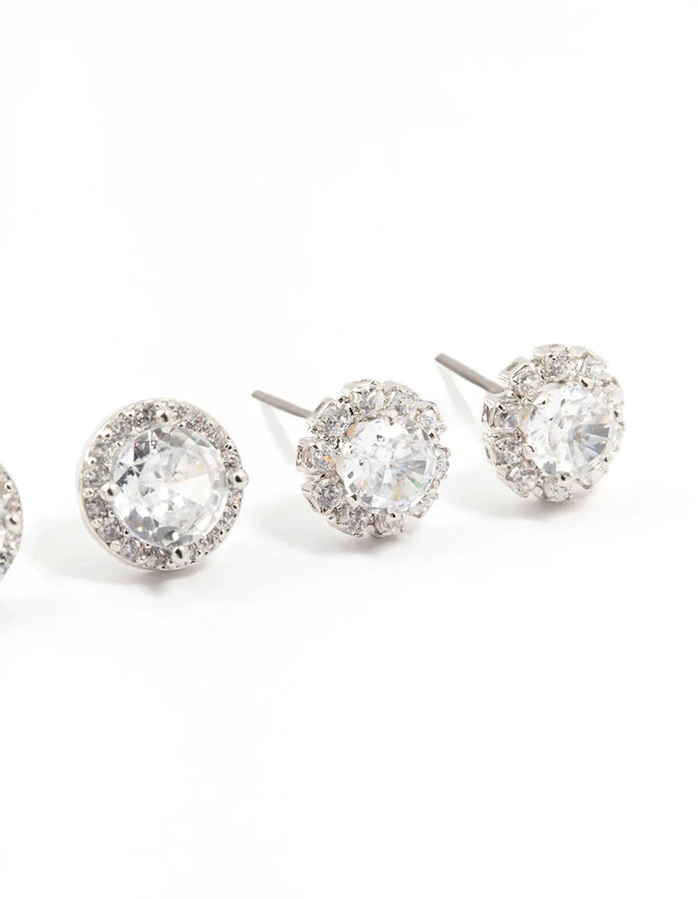 Multiple Cubic Zirconia Ant Stud Earrings Pack sold by lovisa product image thumbnail 3