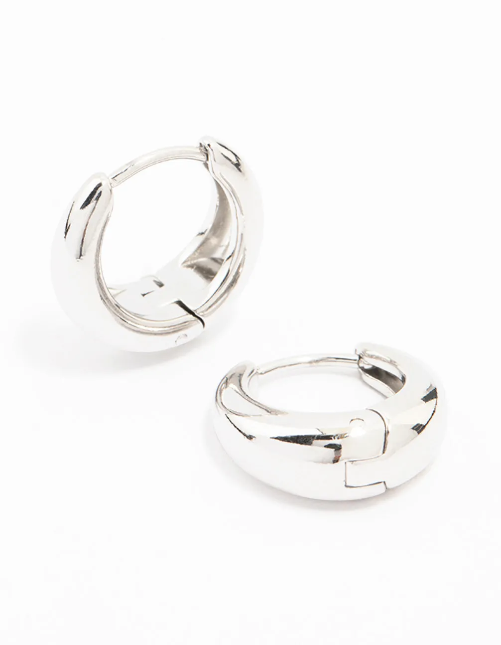 Waterproof Stainless Steel Mini Drop Huggie Earrings sold by lovisa