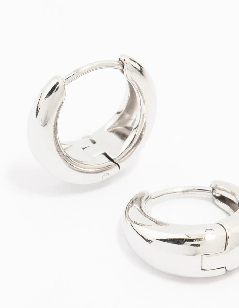 Waterproof Stainless Steel Mini Drop Huggie Earrings sold by lovisa product image thumbnail 2