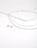 Cubic Zirconia Multi-Layered Necklace & Earrings Set sold by lovisa