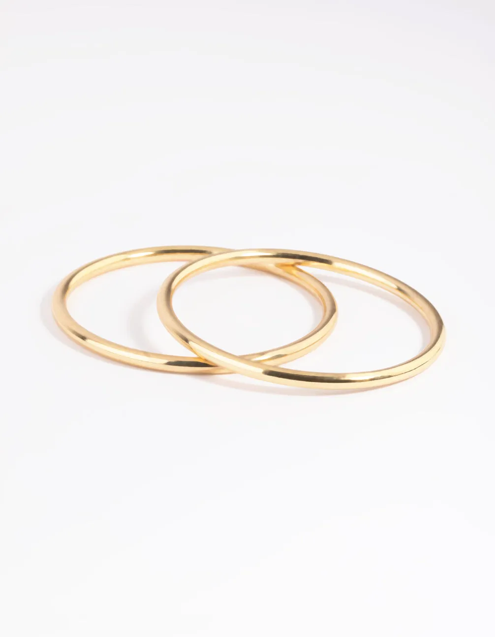 Gold Plated Bangle Set sold by lovisa