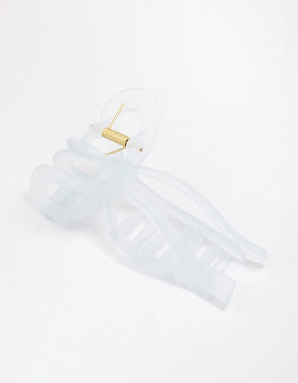 Blue Large Bow Hair Claw Clip sold by lovisa product image thumbnail 3