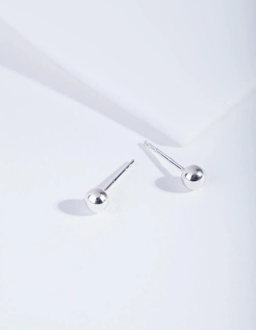 Sterling Silver Mini Ball Stud Earrings sold by lovisa product image thumbnail 2