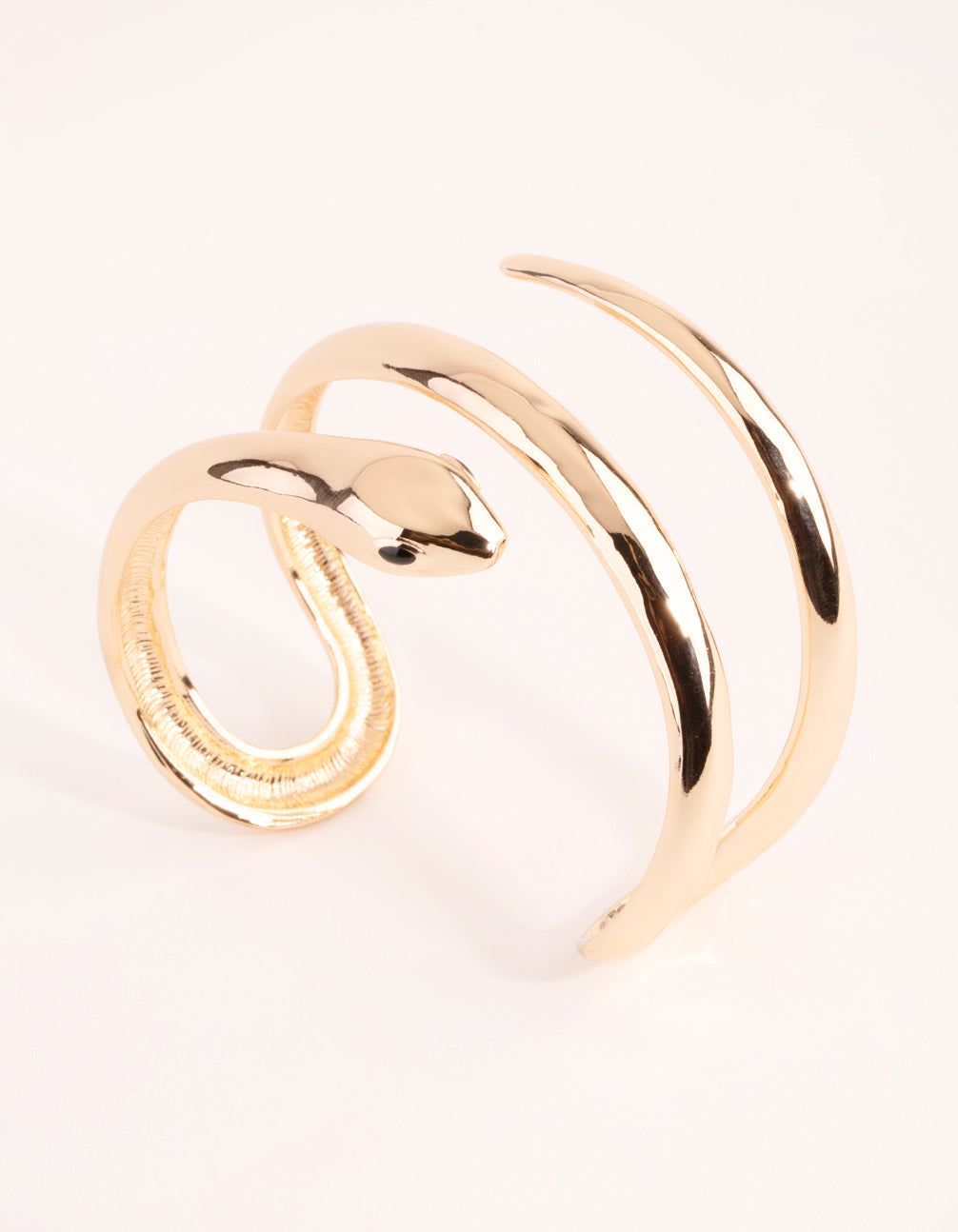 Gold Wrap Snake Cuff Bracelet sold by lovisa product image thumbnail 3