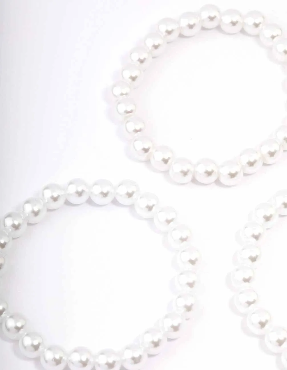 Gold Heart Pearl Bracelet 3-Pack sold by lovisa product image thumbnail 3