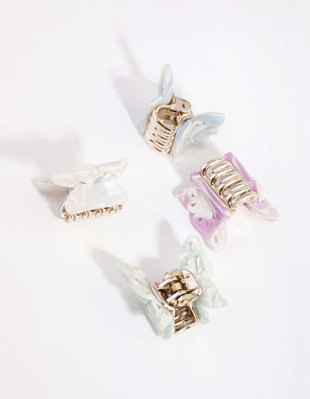 Acrylic Mini Butterfly 4-Pack Claw sold by lovisa product image thumbnail 2