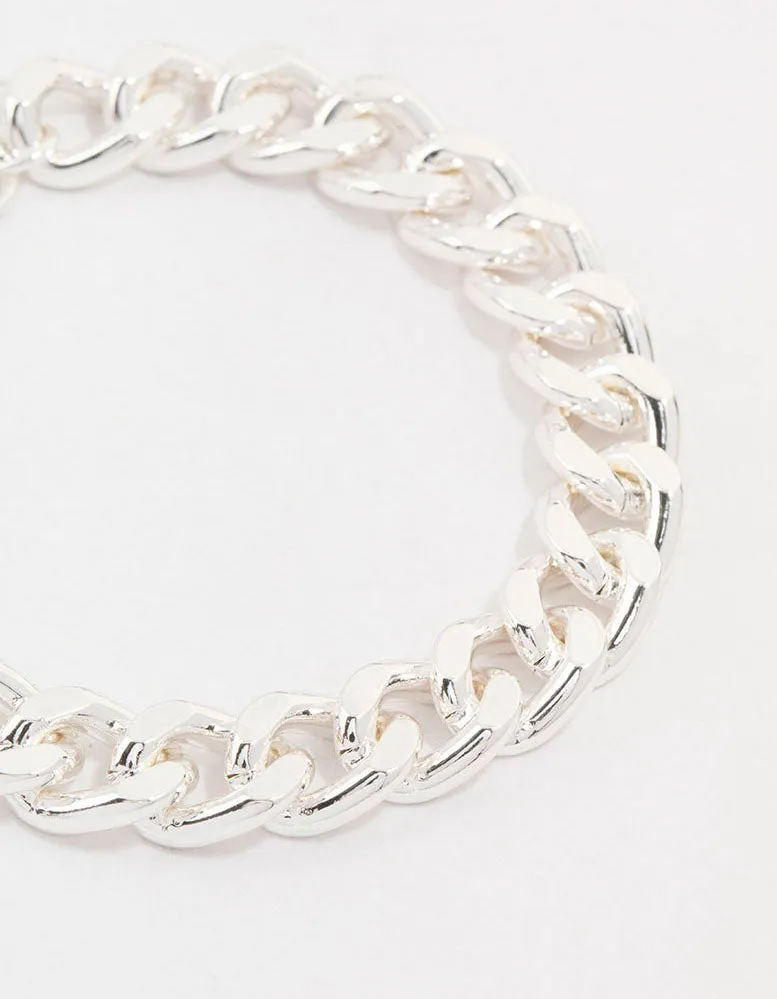 Silver Plated Link Chain Bracelet sold by lovisa product image thumbnail 2