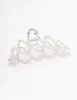 Silver Diamante Infinity Hair Claw Clip sold by lovisa