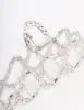Silver Diamante Infinity Hair Claw Clip sold by lovisa