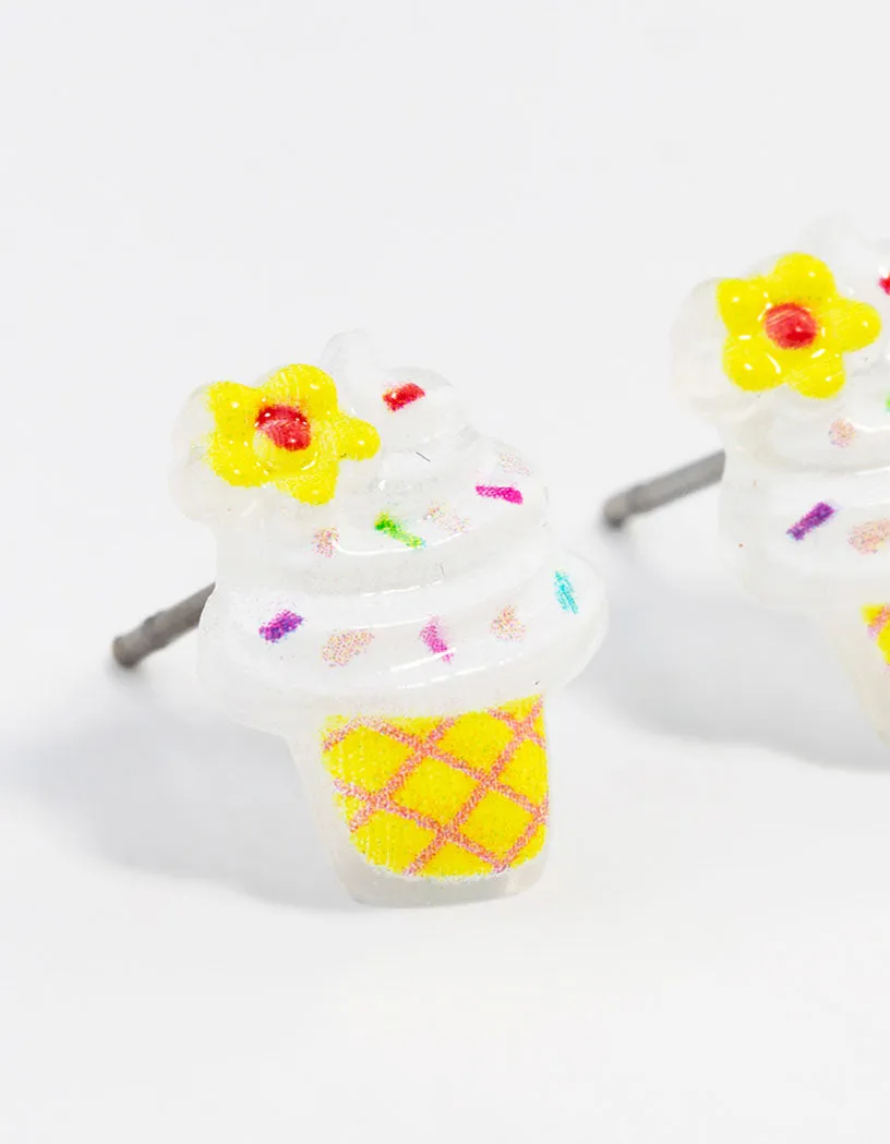 Ice cream Cone Stud Earrings sold by lovisa product image thumbnail 2