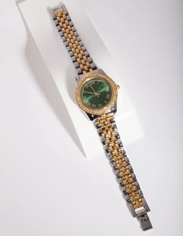 Mixed Metal Classic Watch sold by lovisa