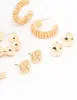 Gold Multi Stud & Hoop Earrings 6-Pack sold by lovisa