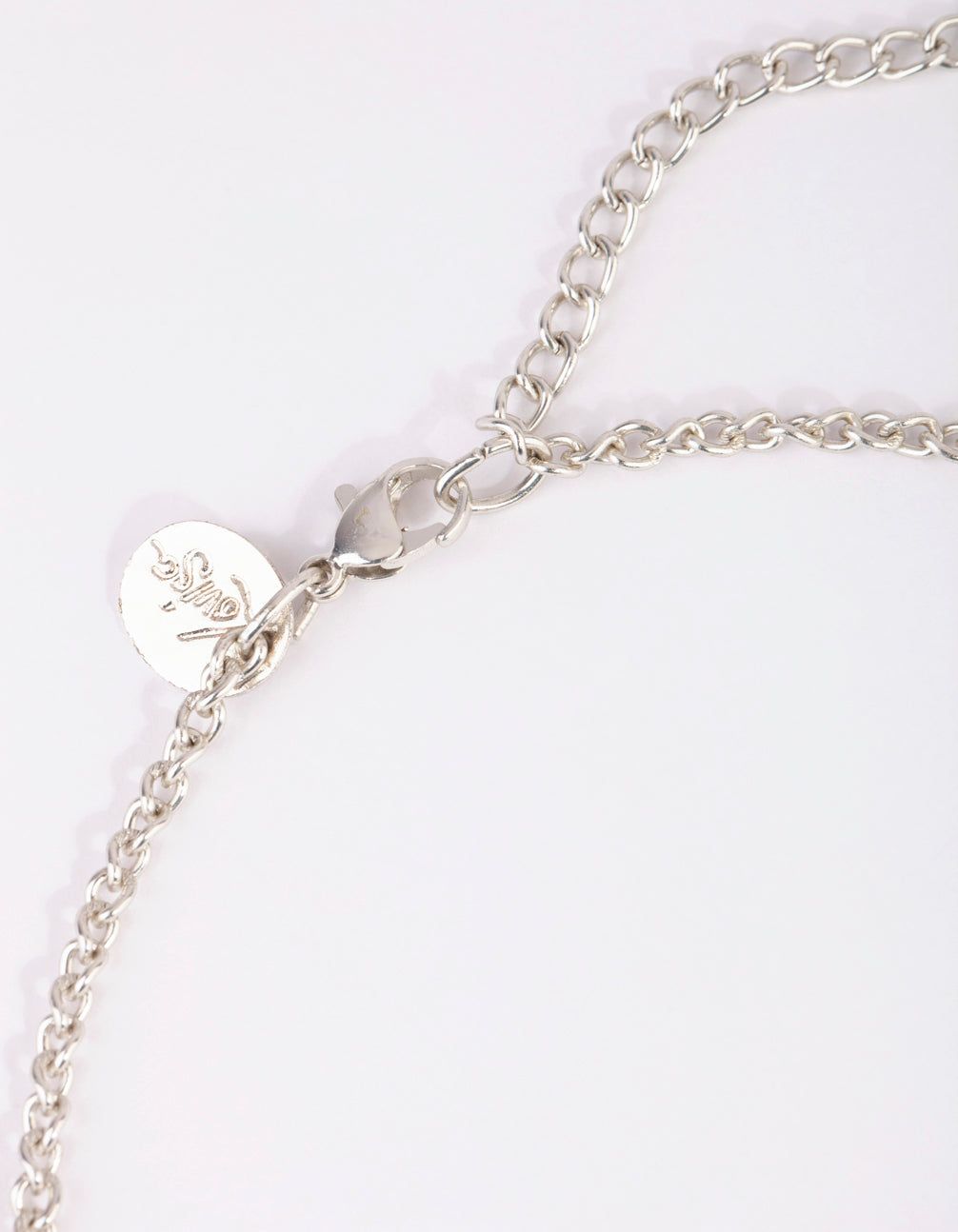 Silver Pearl Bead Cluster Necklace sold by lovisa product image thumbnail 3