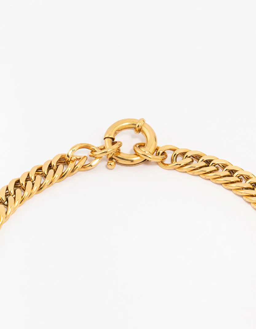 Waterproof Gold Plated Stainless Steel Chain Necklace sold by lovisa product image thumbnail 3