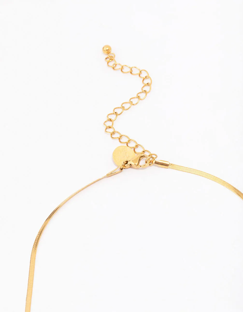 Waterproof Gold Plated Stainless Steel Stars Night Pendant Necklace sold by lovisa product image thumbnail 3