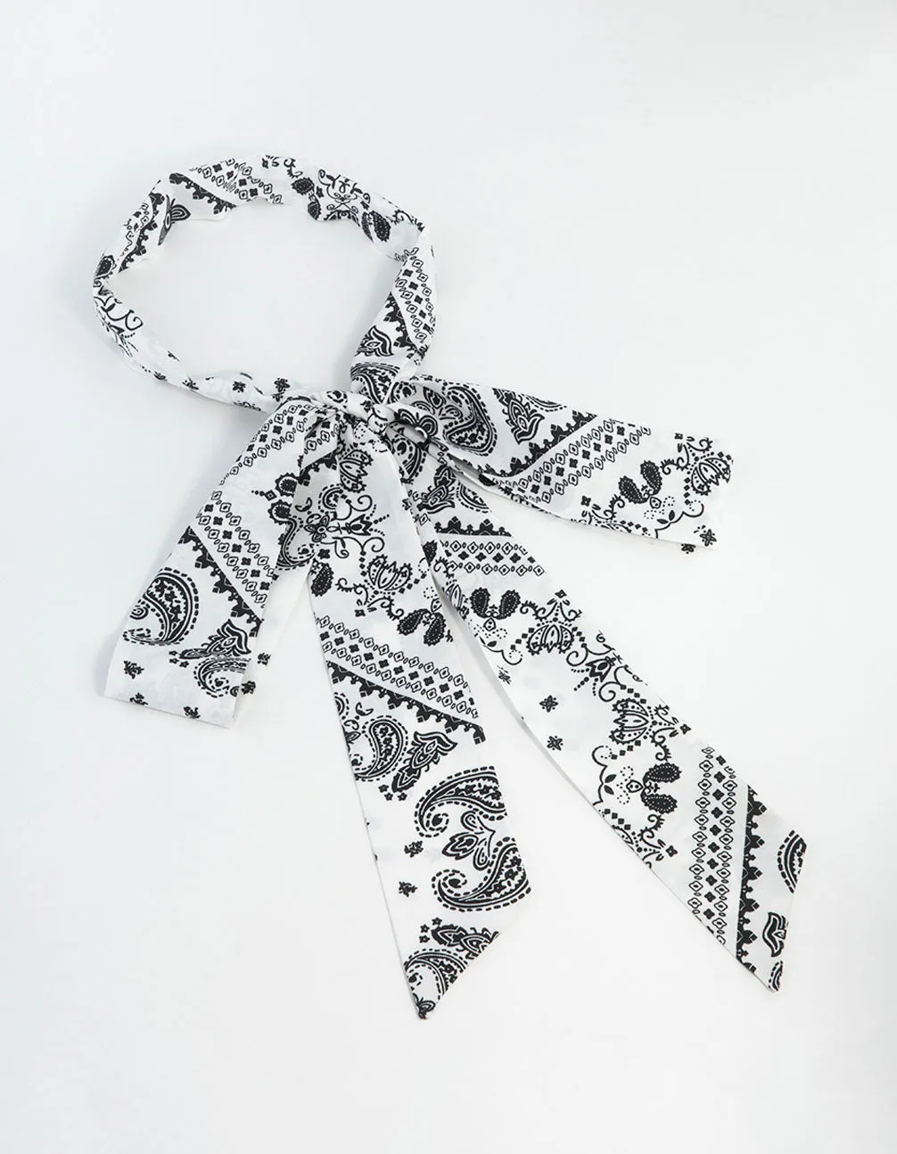 Thin Paisley Fabric Scarf sold by lovisa