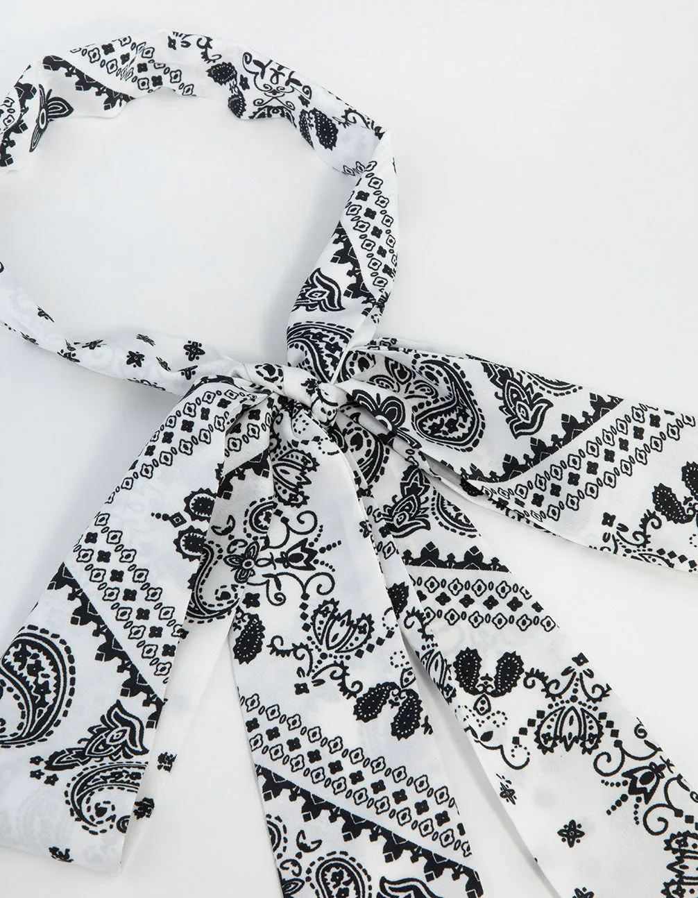 Thin Paisley Fabric Scarf sold by lovisa product image thumbnail 2
