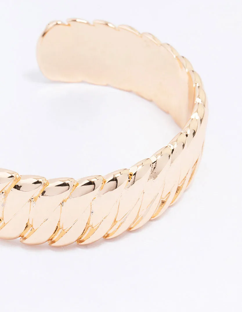 Gold Vintage Link Stretch Wrist Cuff sold by lovisa product image thumbnail 2