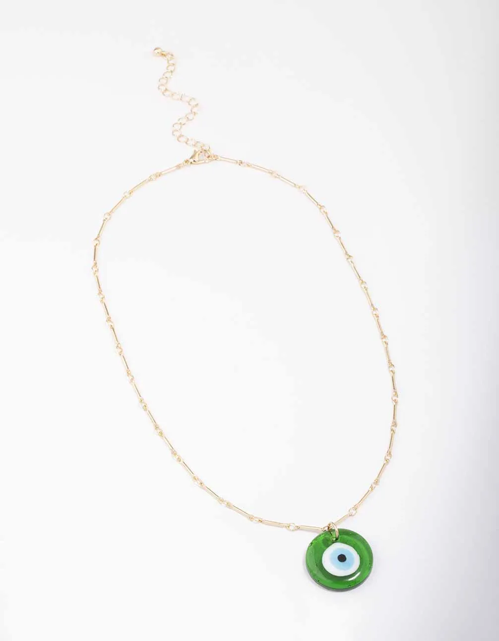Gold Evil Eye Pendant Necklace sold by lovisa product image thumbnail 2