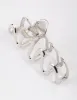 Silver Squiggle Claw Clip sold by lovisa
