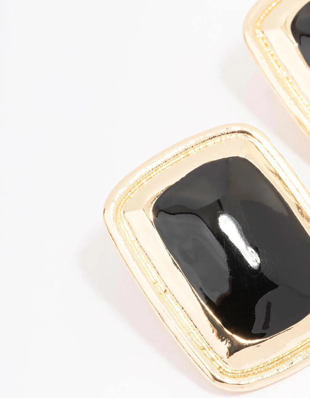 Gold Large Antique Stud Earrings sold by lovisa product image thumbnail 2