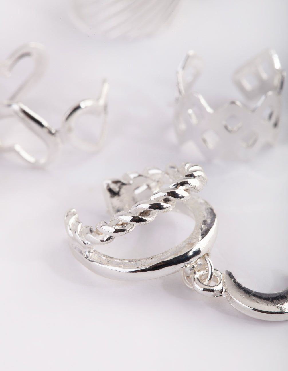 Silver Heart & Moon Ear Cuff sold by lovisa product image thumbnail 3