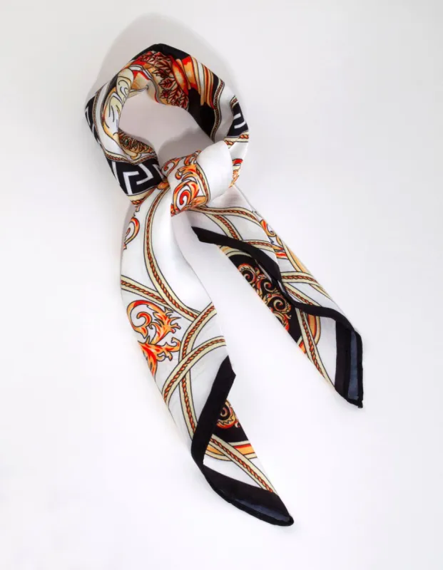 Vintage Print Mini Bandana Hair Scarf sold by lovisa