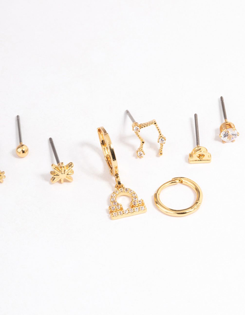 Gold Plated Libra Star Sign Ear Stackers sold by lovisa product image thumbnail 2
