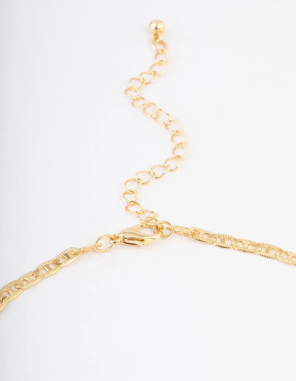 Gold Plated Mariner Chain Butterfly Necklace sold by lovisa product image thumbnail 3