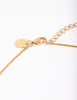 Waterproof Gold Plated Stainless Steel Cross Necklace sold by lovisa