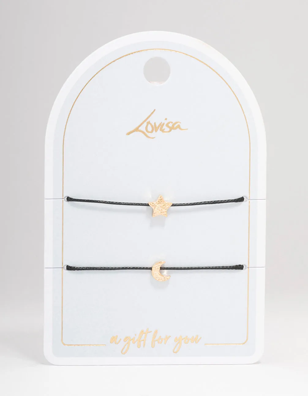 Black Cord Celestial Bracelet Pack sold by lovisa product image thumbnail 3