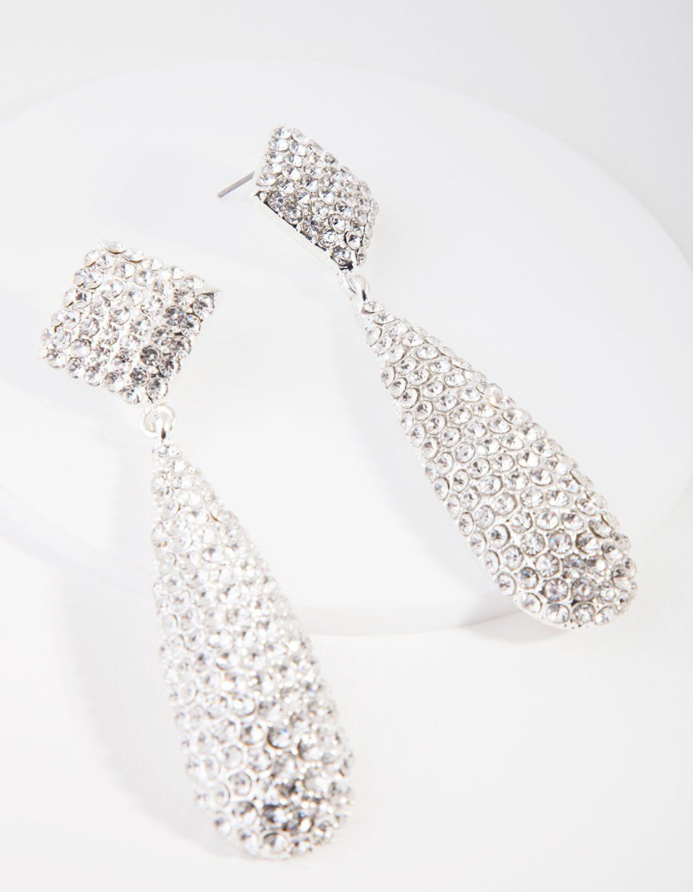 D&P SS PAVE LRG TEARDRP ER sold by lovisa product image thumbnail 2