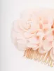 Gold Triple Pink Flower Hair Comb sold by lovisa