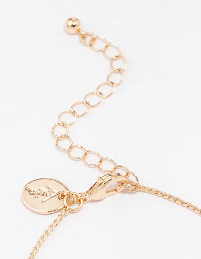 Gold Evil Eye Charm Bracelet sold by lovisa product image thumbnail 3